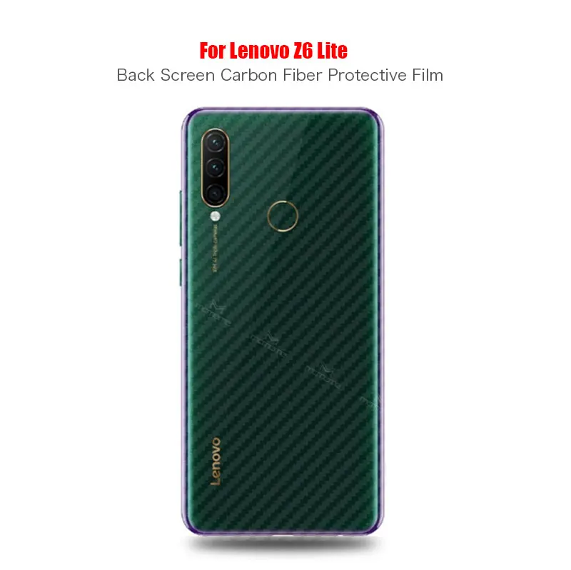5 шт./лот для Lenovo z6 pro z6lite покрытие полная защита углеродное волокно пленка k5pro