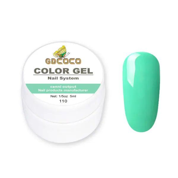 110 86153 GDCOCO Venalisa живопись Гель Soak off UV светодиодный 5 мл Одноцветный гель 36 цветов гель лак для ногтей фабрика canni Чистый гель лак для ногтей - Цвет: 110
