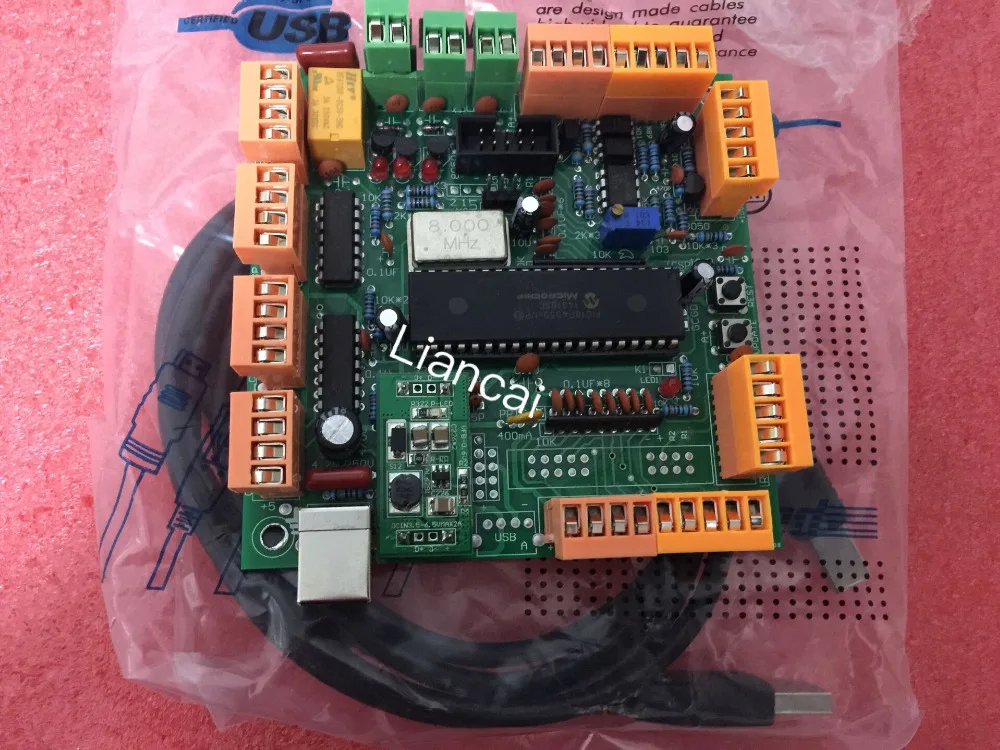 4 осевой USB контроллер CNC 2 1 интерфейсная плата MK1 высокое качество|usb cnc|cnc usb4 axis usb cnc