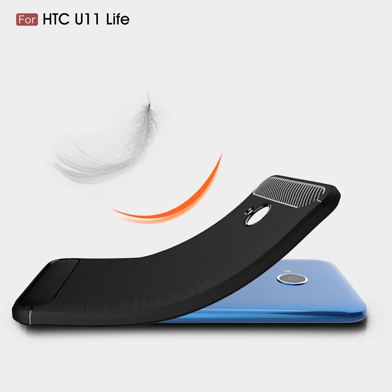 For Phone Cover HTC U11 Life Case Soft Silicone for Bag Coque HATOLY | Мобильные телефоны и аксессуары