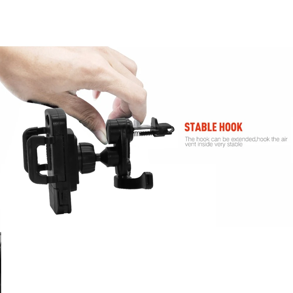 Универсальный автомобильный держатель с креплением на вентиляционное отверстие