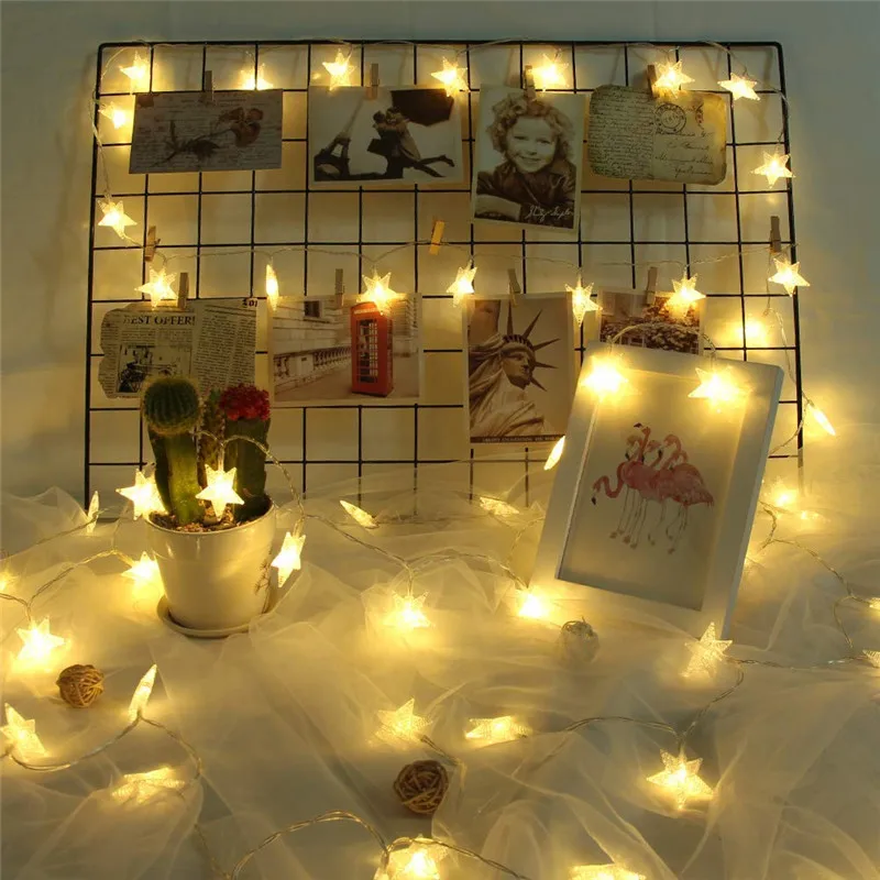 Светодиодный Звездный светильник s 50 светодиодов на батарейках/с USB управлением