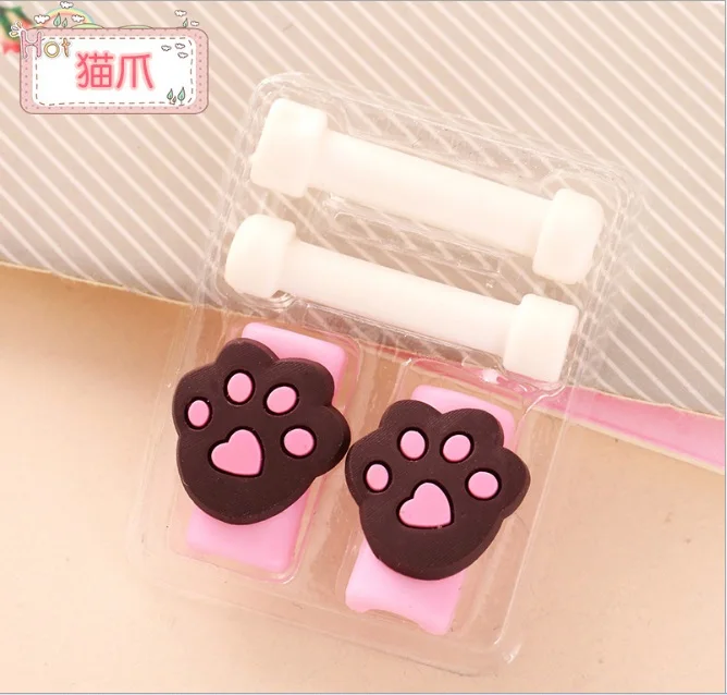 cable winder Mignon de Bande Dessinee кабель защитный кабель USB кабель Enrouleur Pour IPhone 5 5S 6 6 s 7 7 s plus Кабель протегер точка dev - Цвет: cable winder