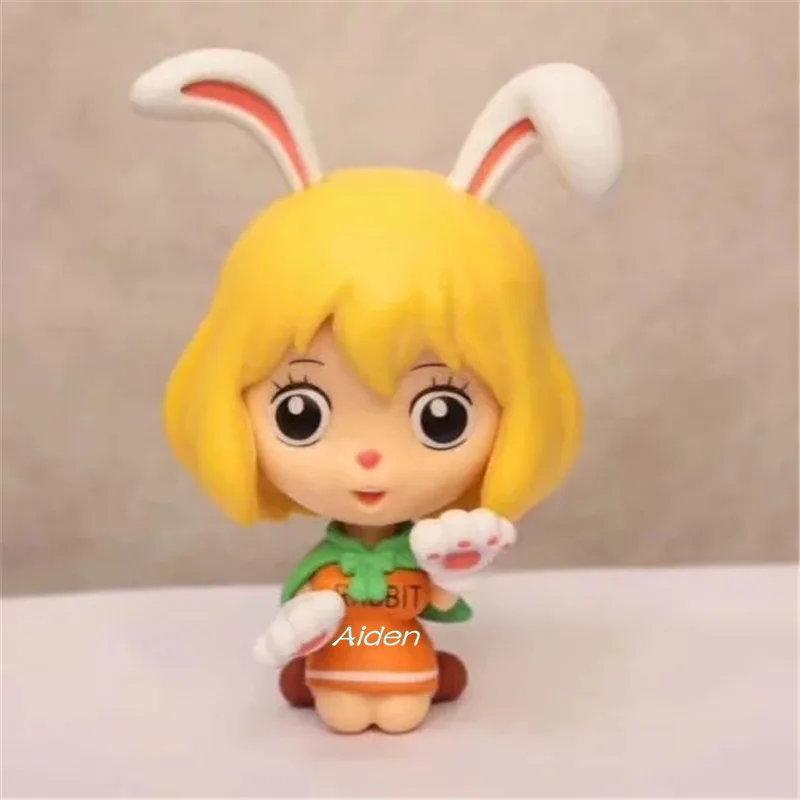 

5" ONE PIECE Mink family Carrot Bunny Girl Kyarotto Simulation Art Craft PVC Action Figure Collectible Model Toy BOX 13CM MC9