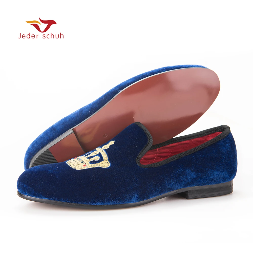 Бархатные туфли мода Золотая Корона дизайн мужские на плоской подошве для мужчин