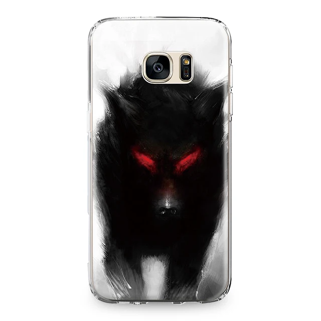 Крутой свирепый властный зверь Волк тигр милый сова шаблон ТПУ чехол s для samsung