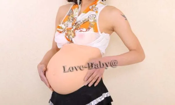 Поддельный силиконовый корсет для беременных большого размера 8 10 месяцев 3500