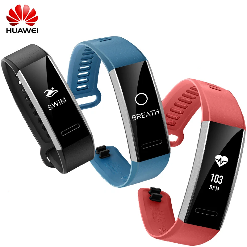 Смарт браслет Huawei Band 2 Pro B29 B19 фитнес трекер смарт OLED для плавания пульсометр