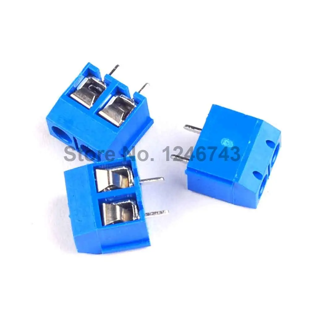 10 шт. 2 контактный винтовой клеммный блок коннектор 5 08 мм Шаг B|screw ball|screw titaniumscrew lock
