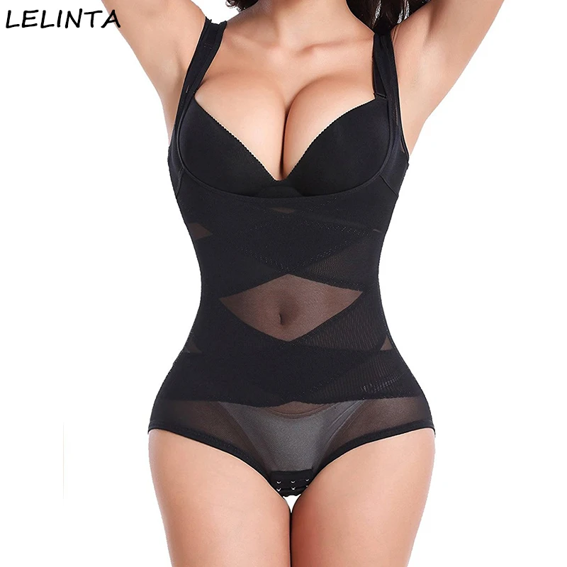 LELINTA невидимка тонкое Утягивающее Bosysuits пуш-ап Body Shaper животик Управление подтягивающее ягодицы резинка трусов Корректирующее белье
