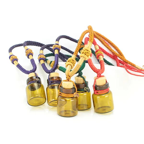 5 шт. мини ароматерапия эфирное масло стеклянный флакон Диффузор Подвеска