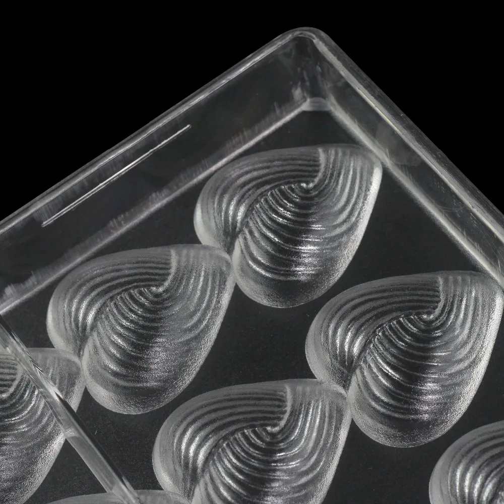 Форма сделай сам для ухода за жизнью в форме сердца поликарбонатная форма