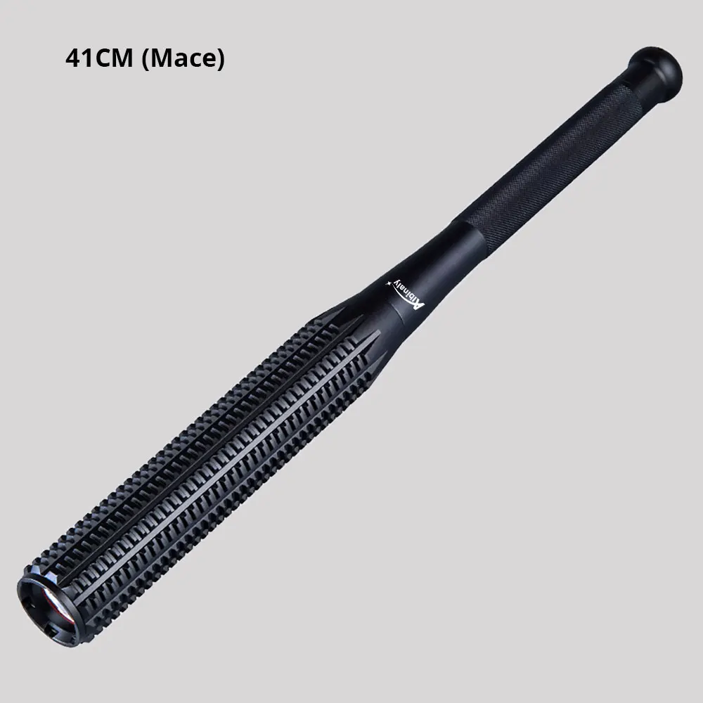 41CM(Mace) Бейсбол bat светодиодный фонарик 2000 люмен CREE XML-T6 супер яркий эстафету факела для чрезвычайных ситуаций и самообороны - Испускаемый цвет: 41CM(Mace)