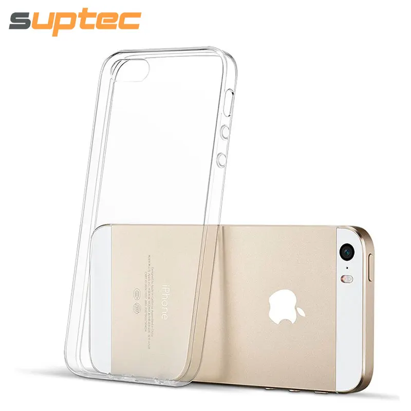 Чехол для Телефона iPhone 5 5S se 4 4S Роскошные компактный Мягкие силиконовые