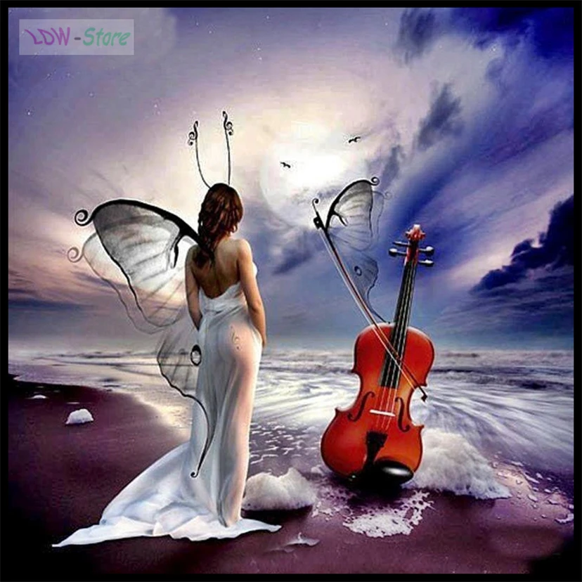 Полноразмерная/круглая Алмазная 5D картина сделай сам вышивка крестиком из