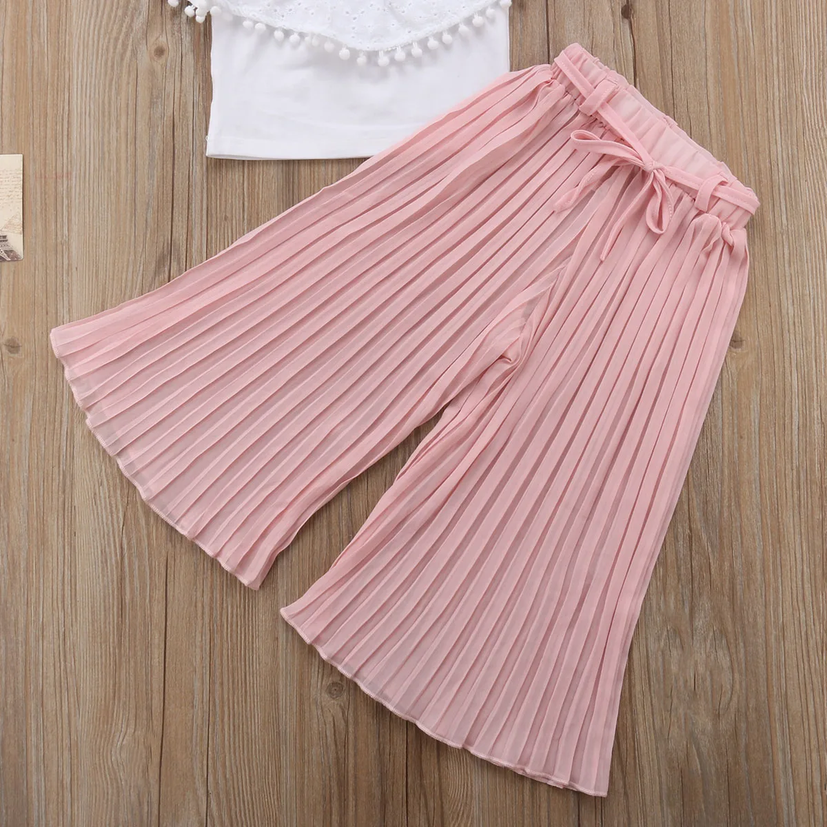 Новинка модные кружевные трусы для маленьких девочек полосатые белые