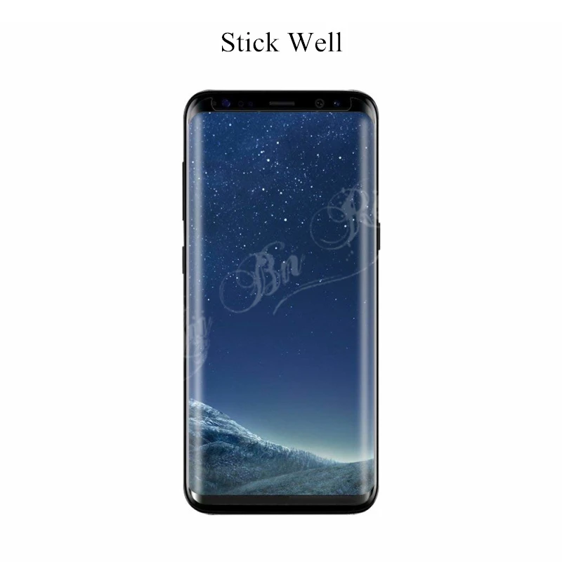 2 шт 3D ультратонкая Гибкая защитная пленка из закаленного стекла для samsung Galaxy S10 Plus S9 S8 Note 9 8