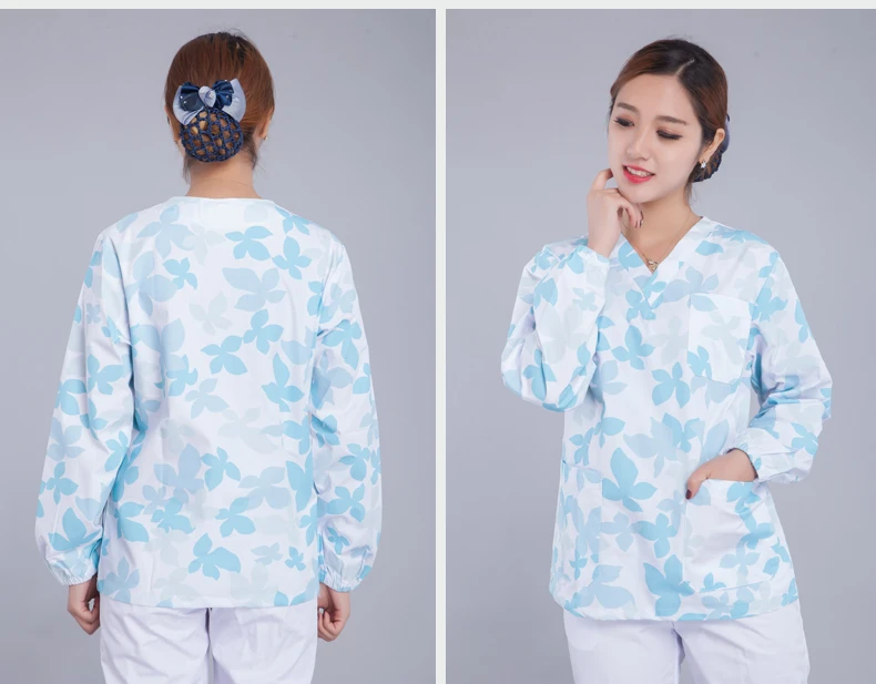 Одежда для стирки одежда мужчин и женщин с длинными рукавами кистями рук