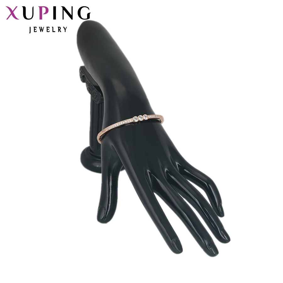 Xuping Fashion Elegant Bangle New Arrival High Quality Jewelry for Women Gold Color Plated Wholesale Gift S43 1-50929 | Украшения и