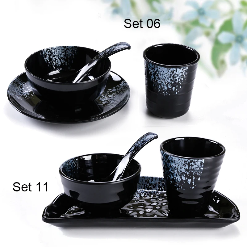 Набор посуды из меламина набор искусственного фарфора для ресторанов и