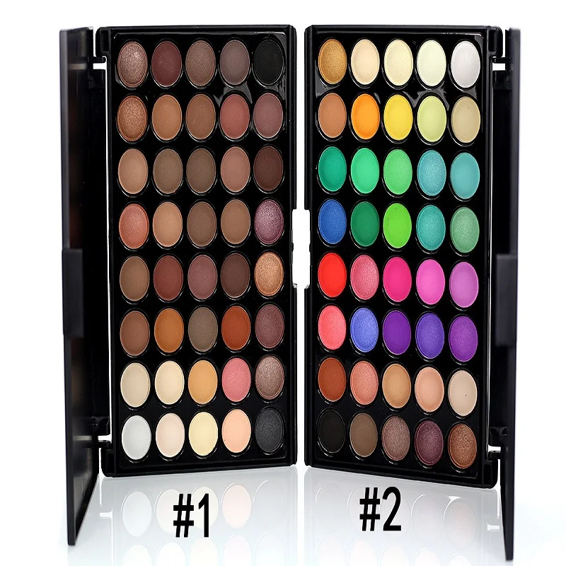 40 Color Eyeshadow Makeup Palette Eye Shadow Powder Pigment Cosmetic Waterproof Matte Pallete |