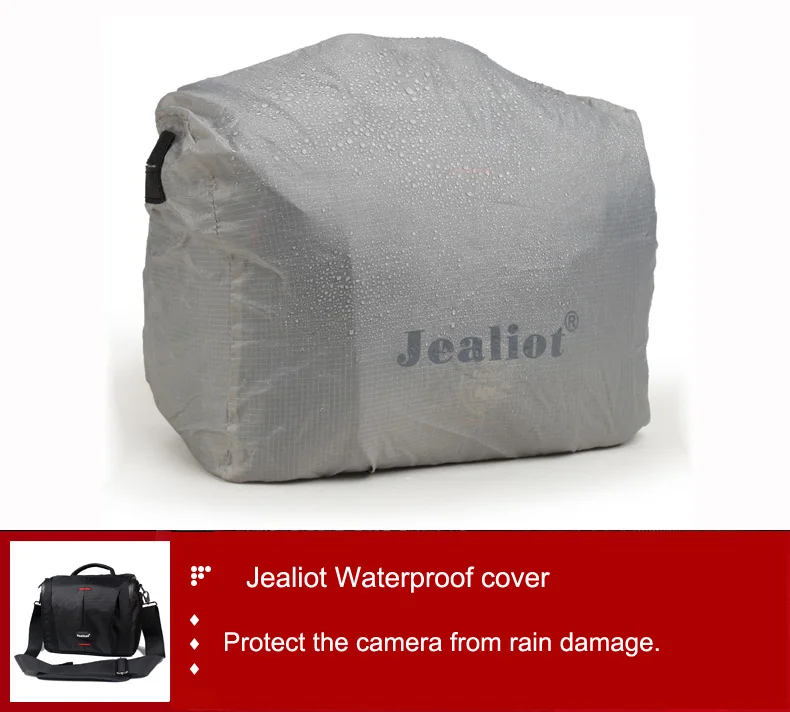 Jealiot DSLR камера сумка мода полиэстер сумка фото объектив чехол для Canon Nikon Olympus Panasonic Цифровая видеокамера