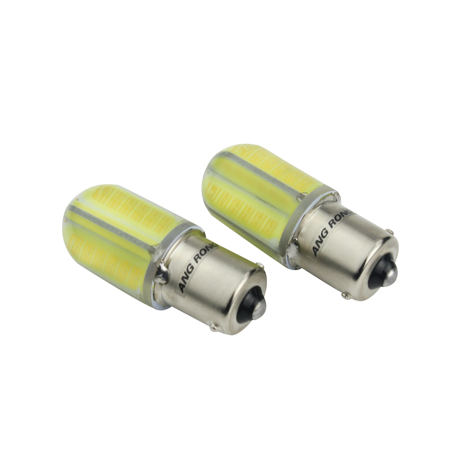 Angrong 2x8 Вт COB R5W R10W BA15S P21W 1156 382 Светодиодный дневной светильник индикатор обратного Хвост светильник лампы белого цвета