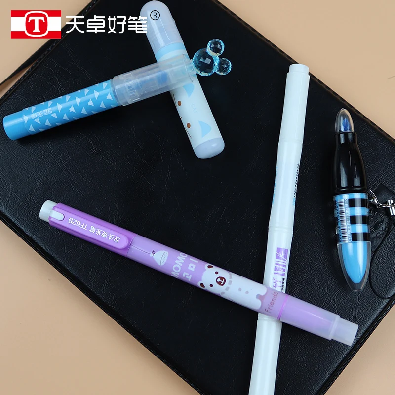 Милый кавайный цветной Радужный хайлайтер набор ручек маркер Красочный Для