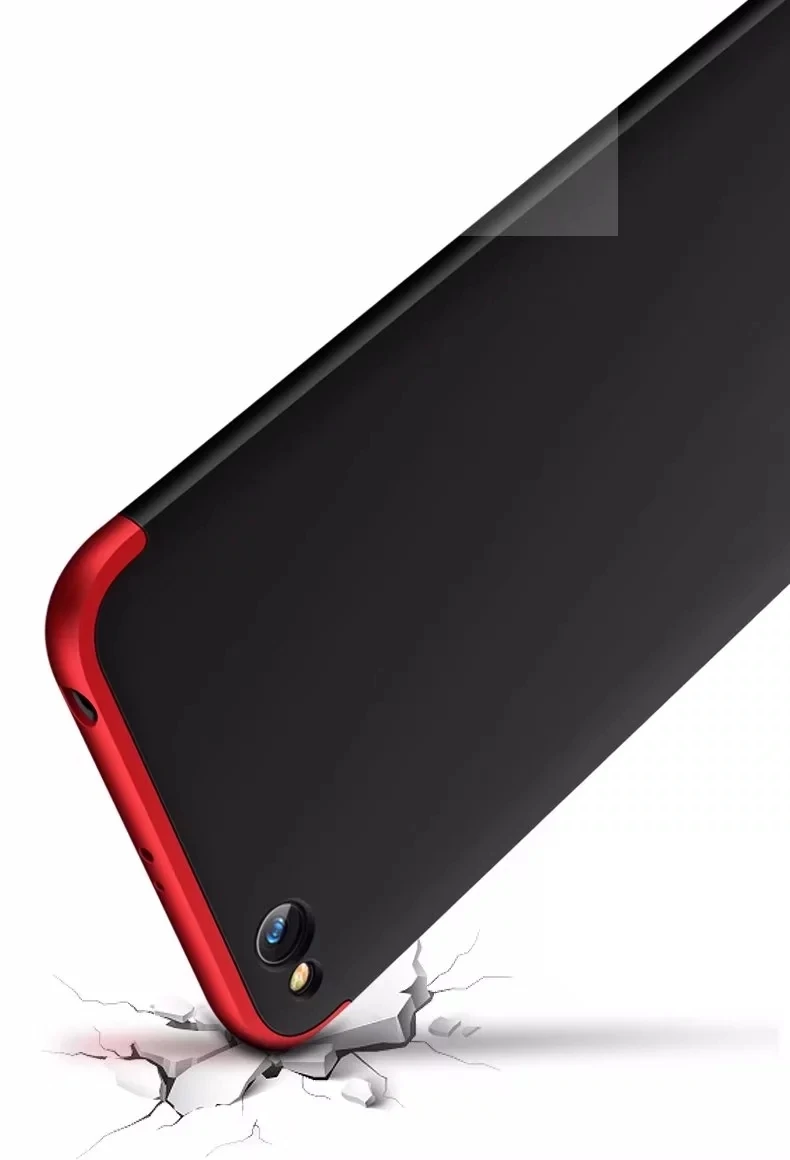 Redmi 5A ударопрочный защитный корпус на 360 градусов для Xiaomi 5A Redmi Роскошный Жесткий пластиковый тонкий Чехол-бампер для Redmi 5 A 5,0"