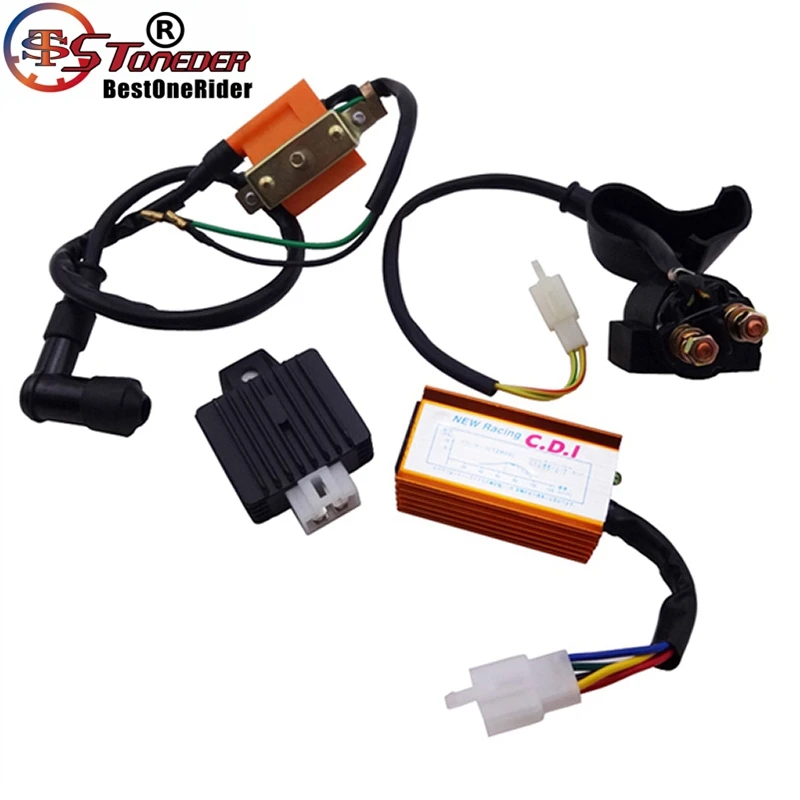 STONEDER Racing AC CDI Коробка регулятор катушки зажигания выпрямитель электромагнитное