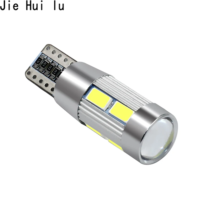 Авто светодиодный T10 Canbus 194 W5W 10 SMD 5630 5730 светодиодный светильник лампа без ошибок светодиодный светильник парковки T10 светодиодный бортовой светильник стайлинга автомобилей 1 шт