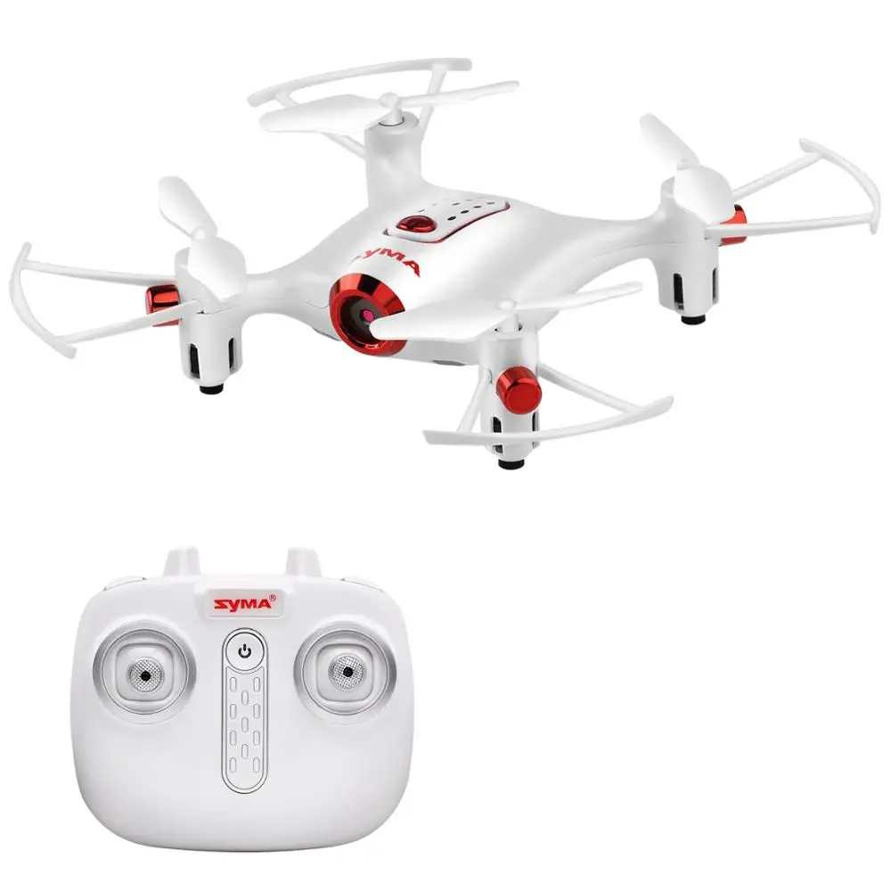 X20W with camera SYMA X20 4-канальный мини БПЛА дистанционного управления интеллигентая(ый) высота 3D падения с гиперболические пульт дистанционного управления - Цвет: X20W with camera