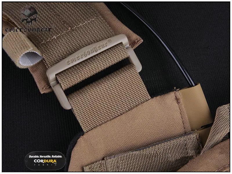EMERSON CP Style Cherry Plate Carrier тактический боевой жилет Molle NCPC подлинный коричневый Койот