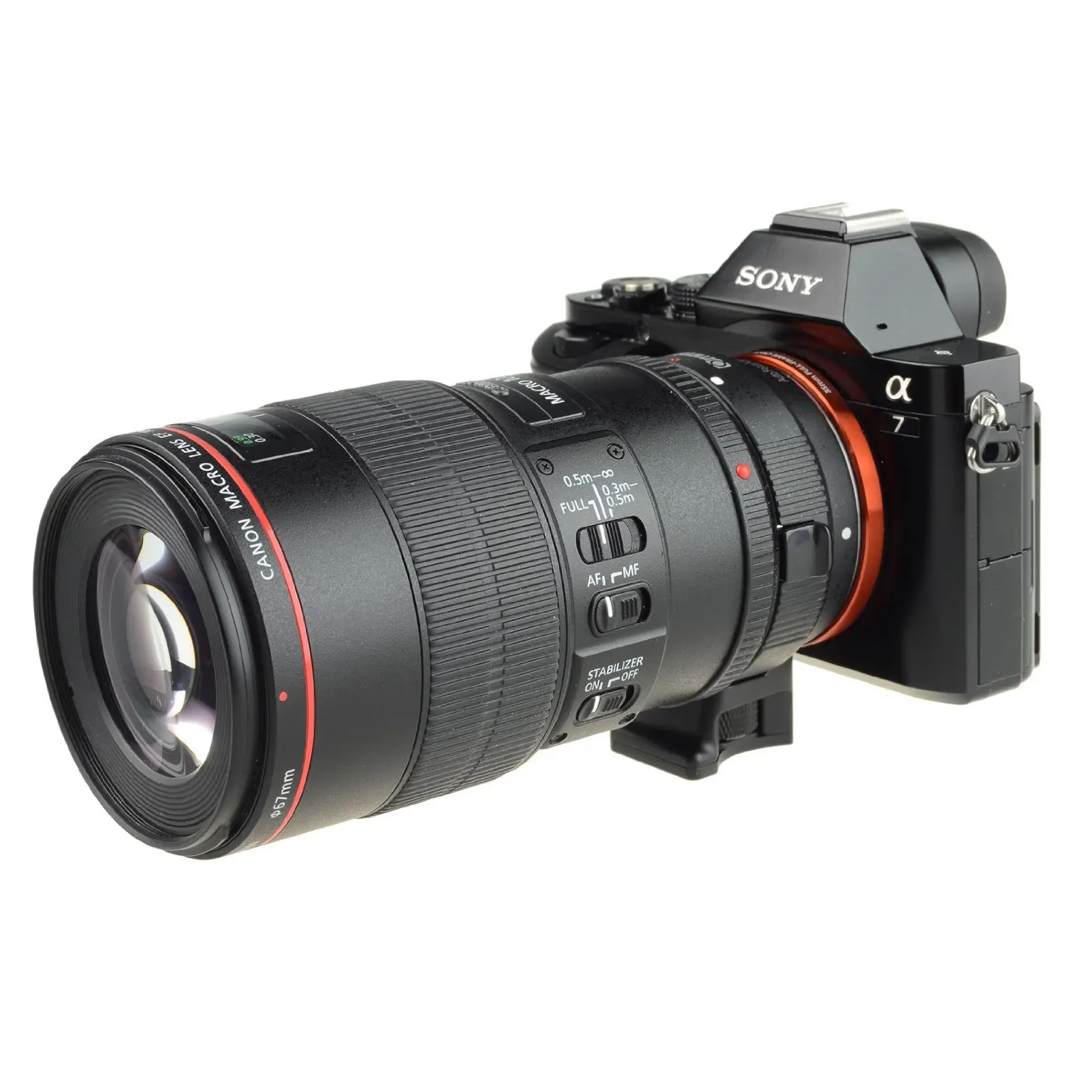 Адаптер COMMLITE с автофокусом для Canon EF Sony NEX|adapter extender|adaptation typesadapt |