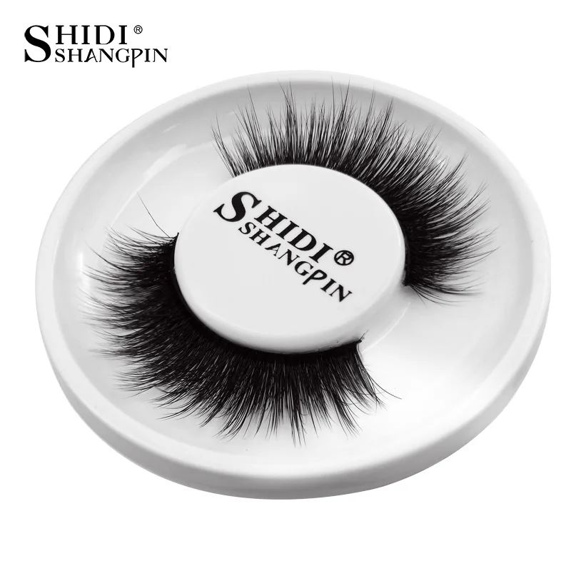 

SHIDISHANGPIN ручная работа ресницы 3d норковые ресницы Макияж Длинные Накладные ресницы из Натурального Волоса полная полоска ресниц макияж, нак...