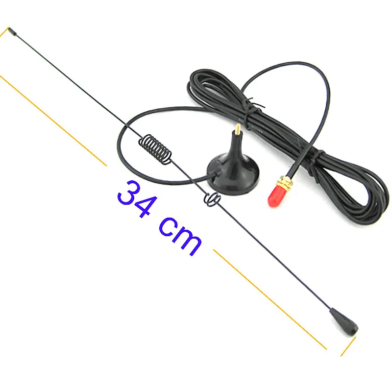 UT-106 Магнитная SMA-автомобильная антенна VHF Любительская рация для иди и болтай Walkie Talkie Baofeng UV 82 UV-5R BF-888S GT-3TP GT-5 Ham радио аксессуары