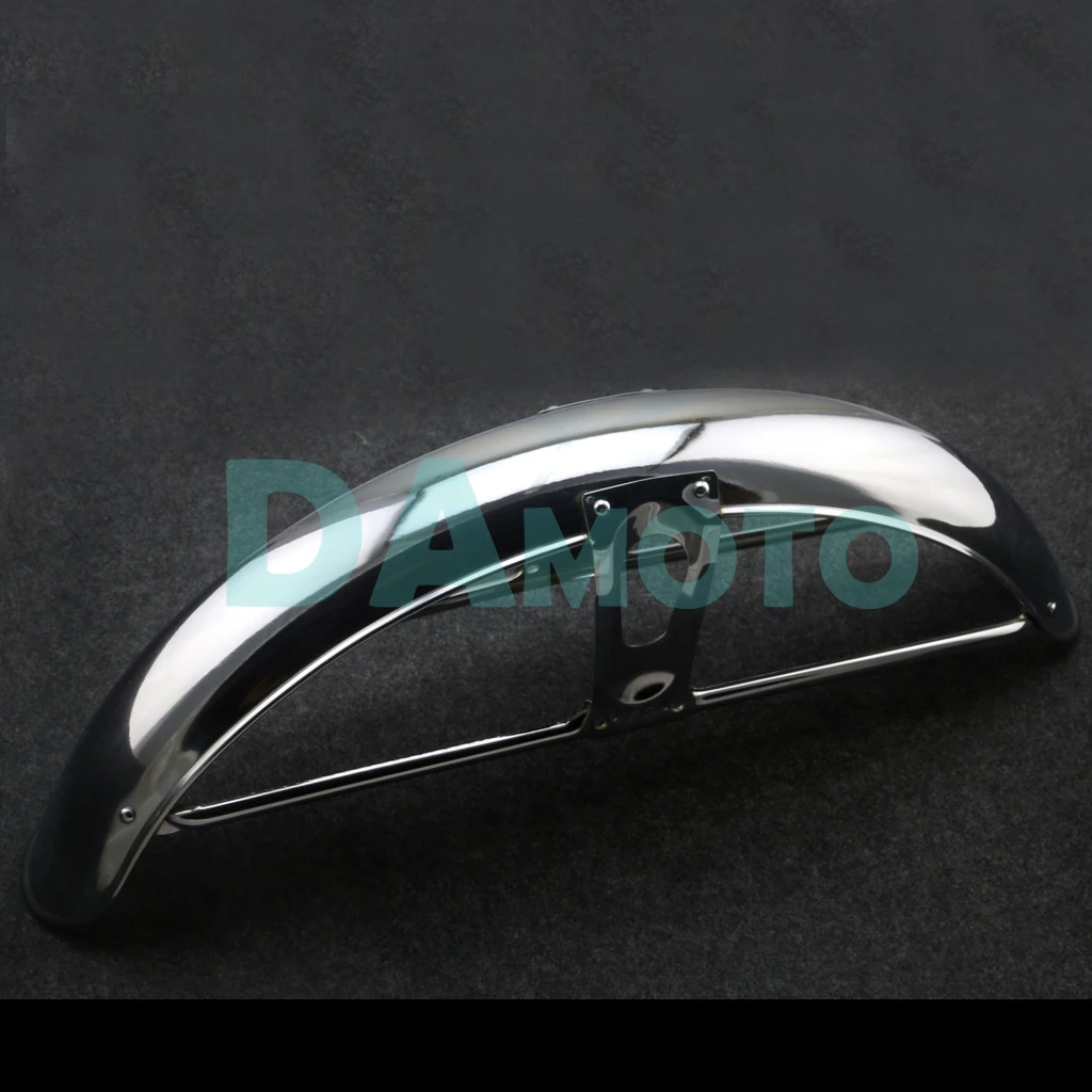 High Quality Comp Chrome Front Fender Assembly Brand New For HONDA S90 CS90 S110 CS110 CB100 CB125S CB125 S CG110 CG125 | Автомобили и