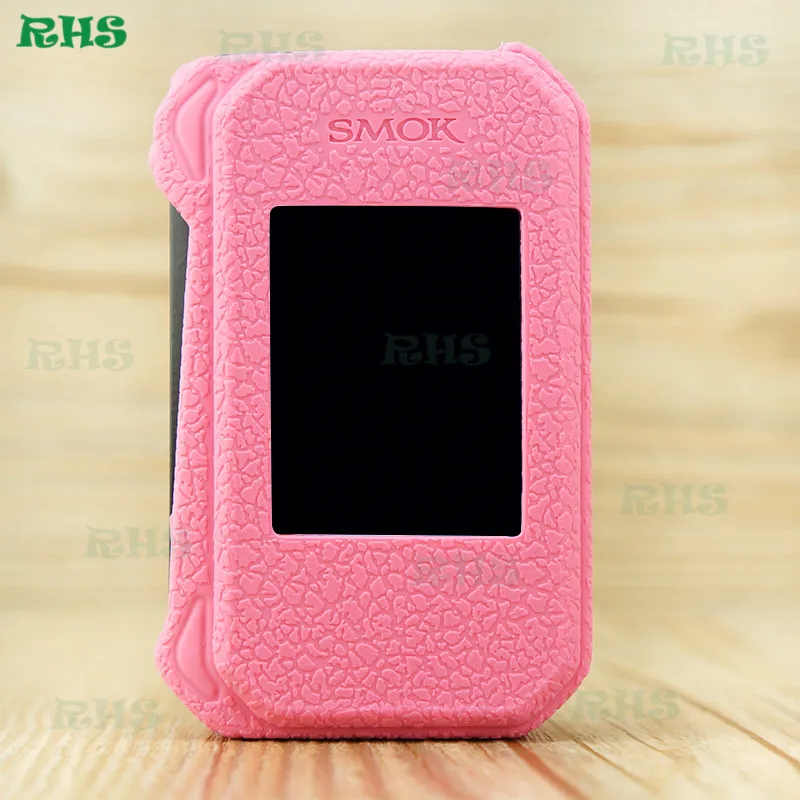 pink Цветной SMOK G-PRIV 2 силиконовый резиновый чехол Защитный чехол для SMOK G-PRIV 2 Vape высокого качества - Цвет: pink