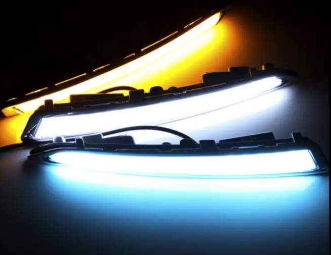 Для Kuga дневного света 2012 ~ 2016 Бесплатная доставка! LED противотуманных фар Aspire EDGE