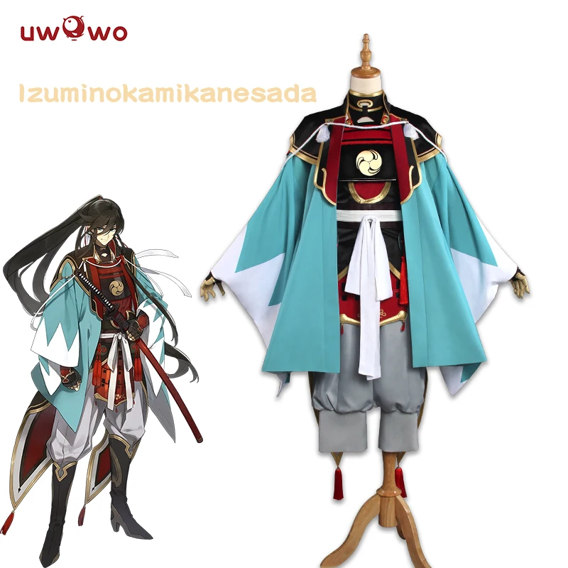 UWOWO izuminoki Kanesada Косплей версия Touken Ranbu онлайн Аниме Костюм Touken Ranbu Косплей izuminoki Kanesada