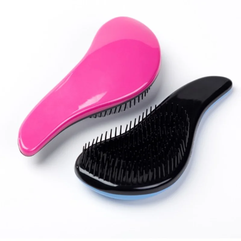 1 шт Пластик Для женщин мода волосы расчесывает душ щетка для волос Мягкие