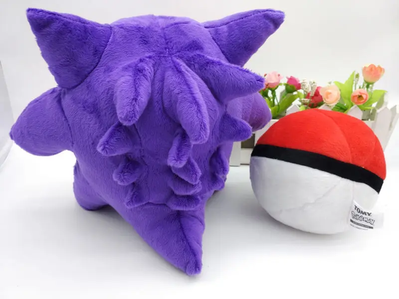 Покемон 2 шт. оригинальный Gengar красный мяч мягкая плюшевая игрушка кукла