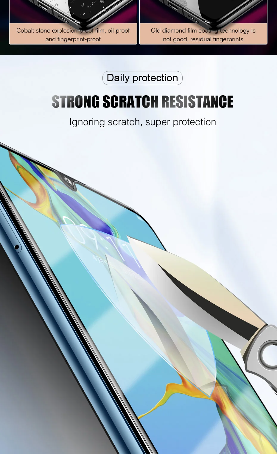 25D полностью закрывающая Защитная Стекло для huawei P30 P20 Pro Lite Экран протектор Закаленное Стекло для Honor 9 Lite 10 Стекло пленка