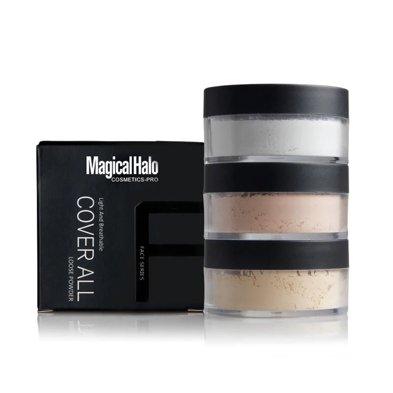 Профессиональный свободный банановый порошок для макияжа прозрачный