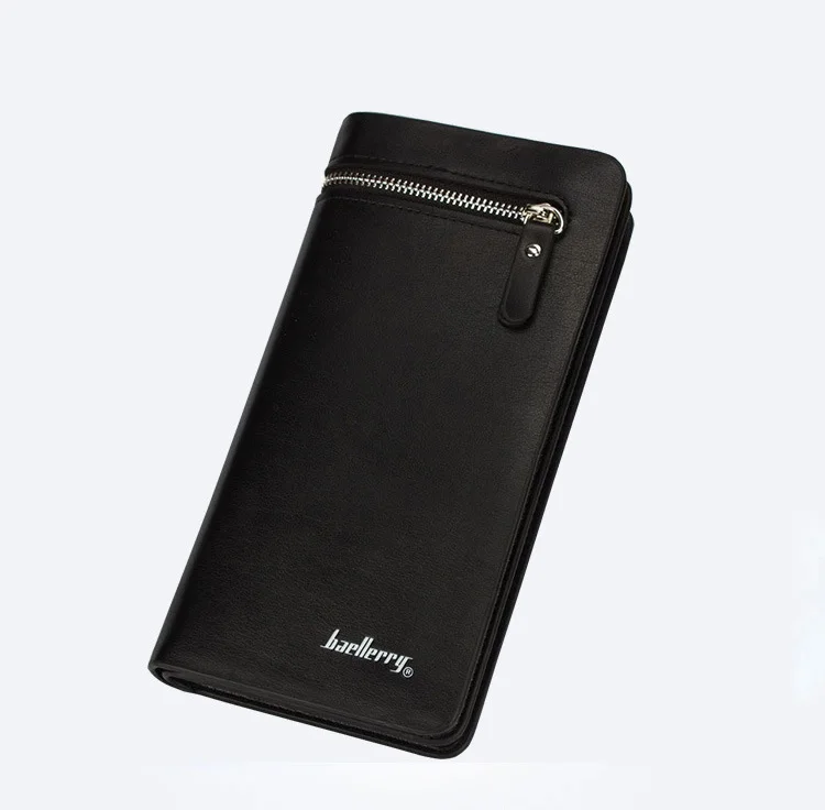 Baellerry black Бизнес ID кредитной держатель для карт путешествия для мужчин женские кошельки Paspoort Обложка для паспорта Чехол Организатор для мужчин t кошельк - Цвет: Baellerry black