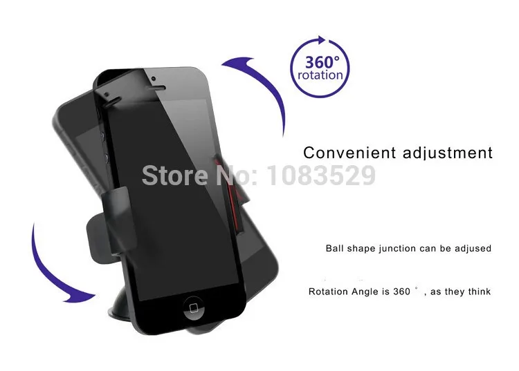 Универсальный лобовое стекло автомобиля стенд держатель для iPhone samsung galaxy s5 s4 s3