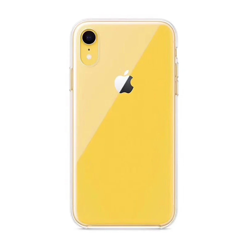 Оригинальный Официальный Стиль Прозрачный чехол для Apple 1:1 прозрачный Fundas iPhone 6 6S 7