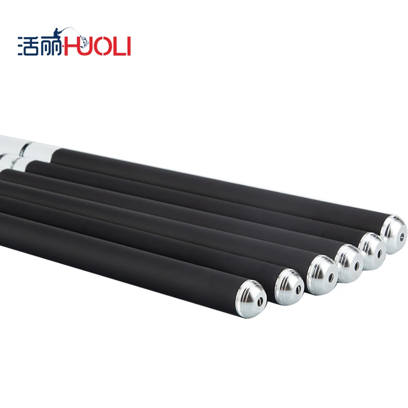 HUOLI, новинка, углеродное волокно, сверхтвердая 2,7-8,1 м, Тайваньская удочка, рыболовные снасти, 12 размеров на выбор
