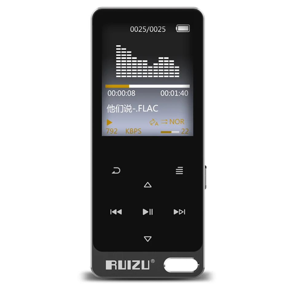 Оригинальный ruidu X19/X05S полностью металлический сенсорный экран HIFI MP3 плеер