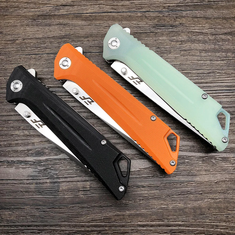 ZZSQ EF35 EDC инструмент карманный тактический складной нож D2 лезвие шарикоподшипник+ G10 Ручка Открытый Охота Кемпинг фрукты нож